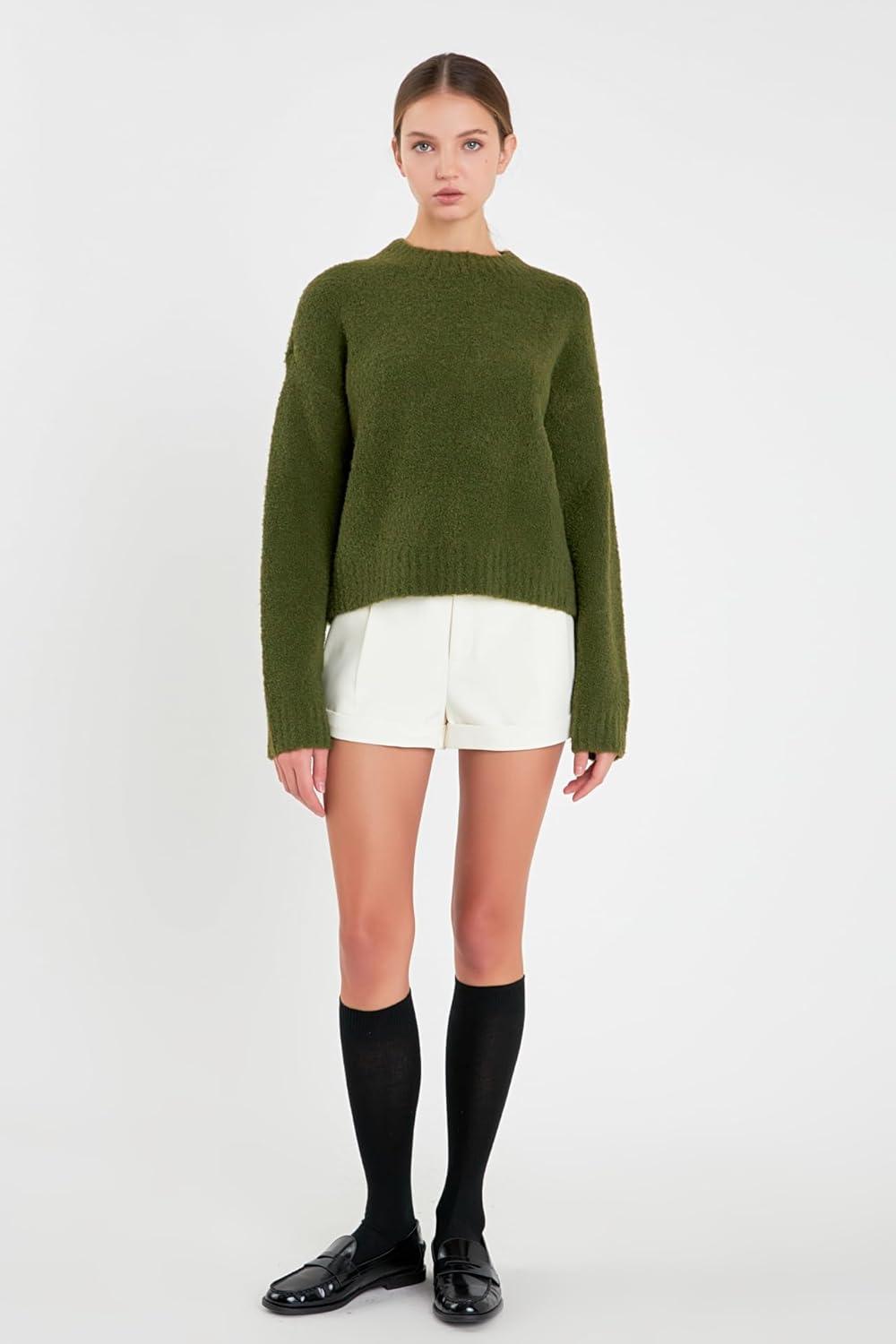 imageComfortable Round Neck Sweater by ENGLISH FACTORY