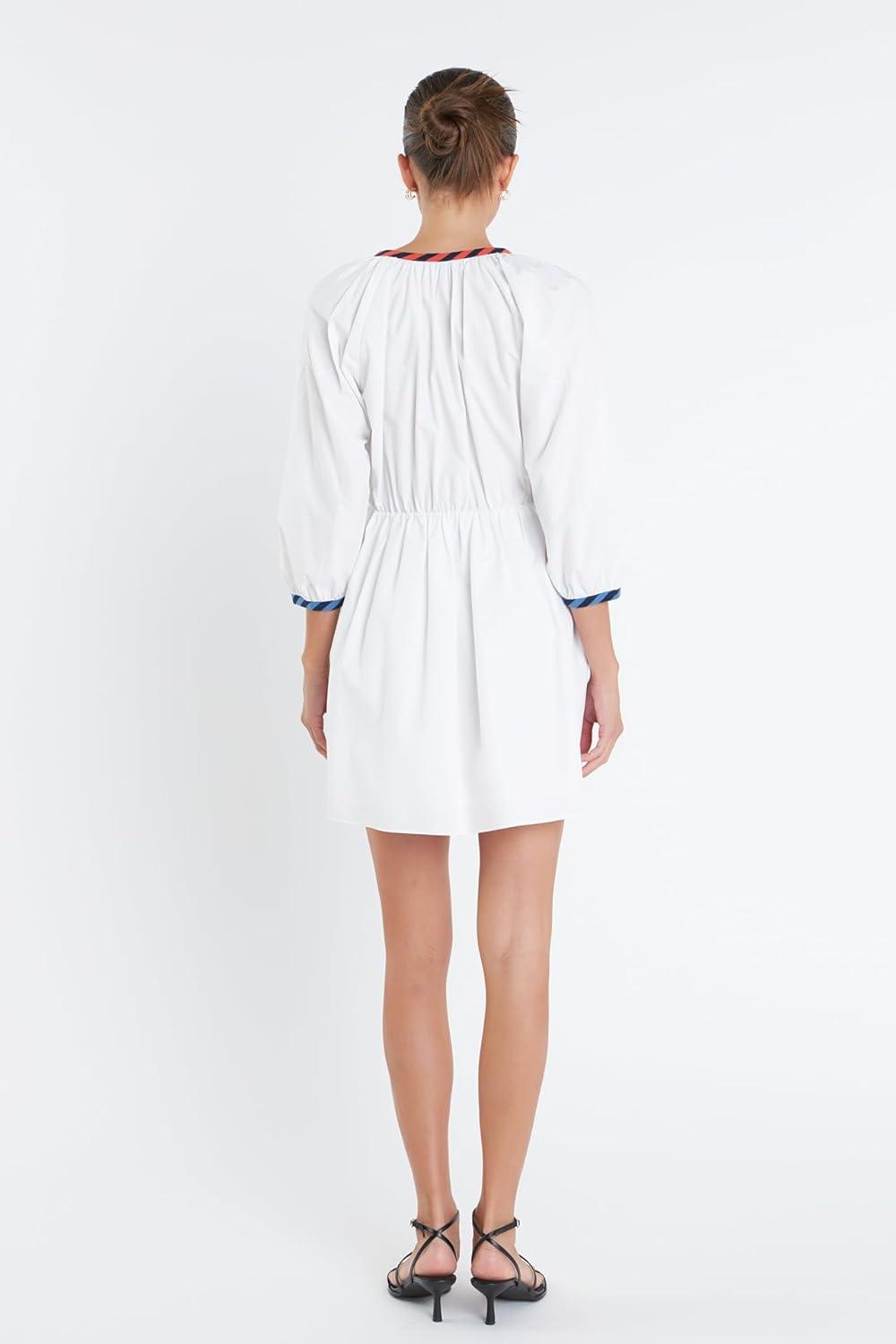 imageEndless Rose Poplin Shirt DressWhite