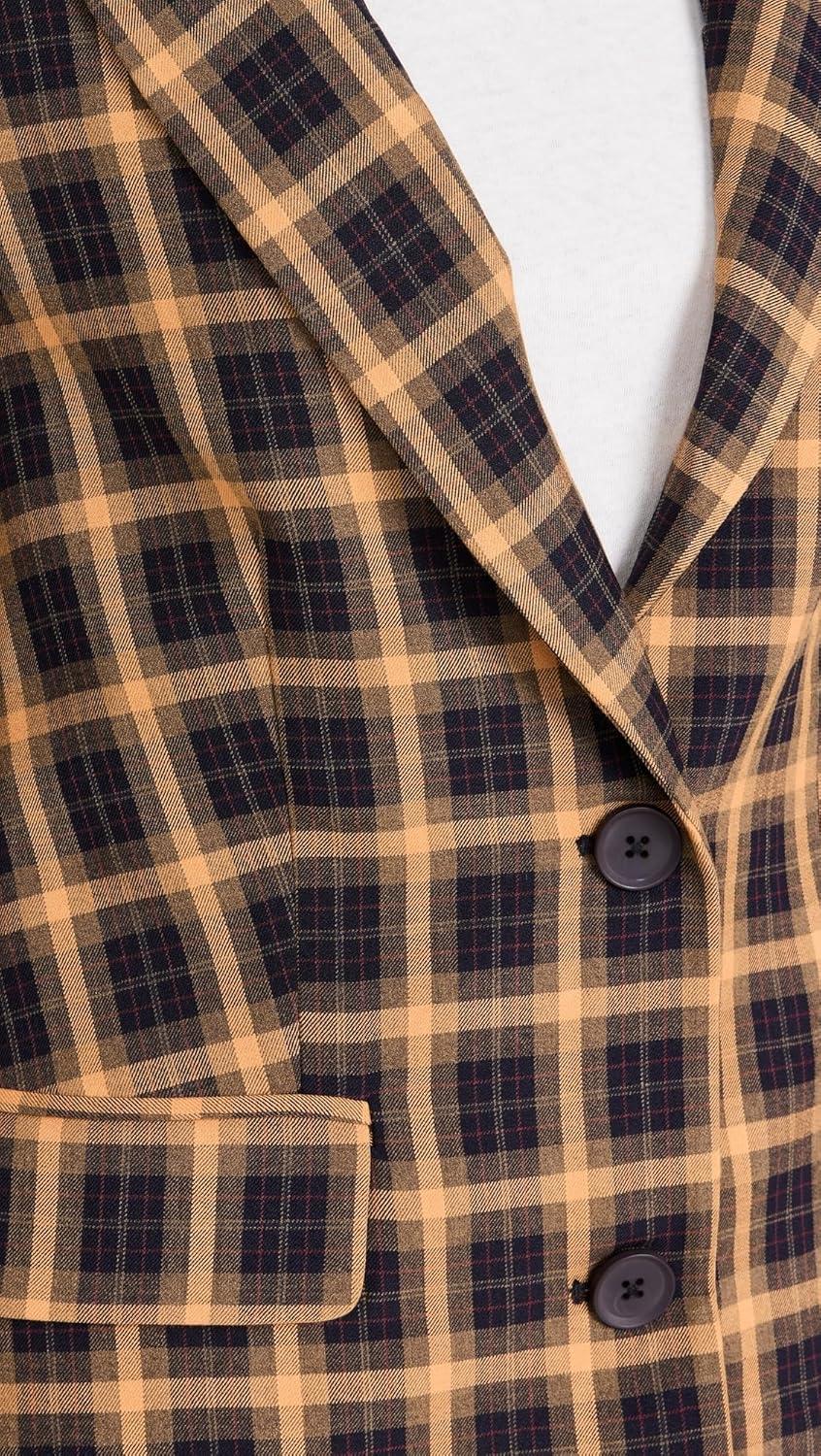 imageEnglish Factory Womens Checked Blazer