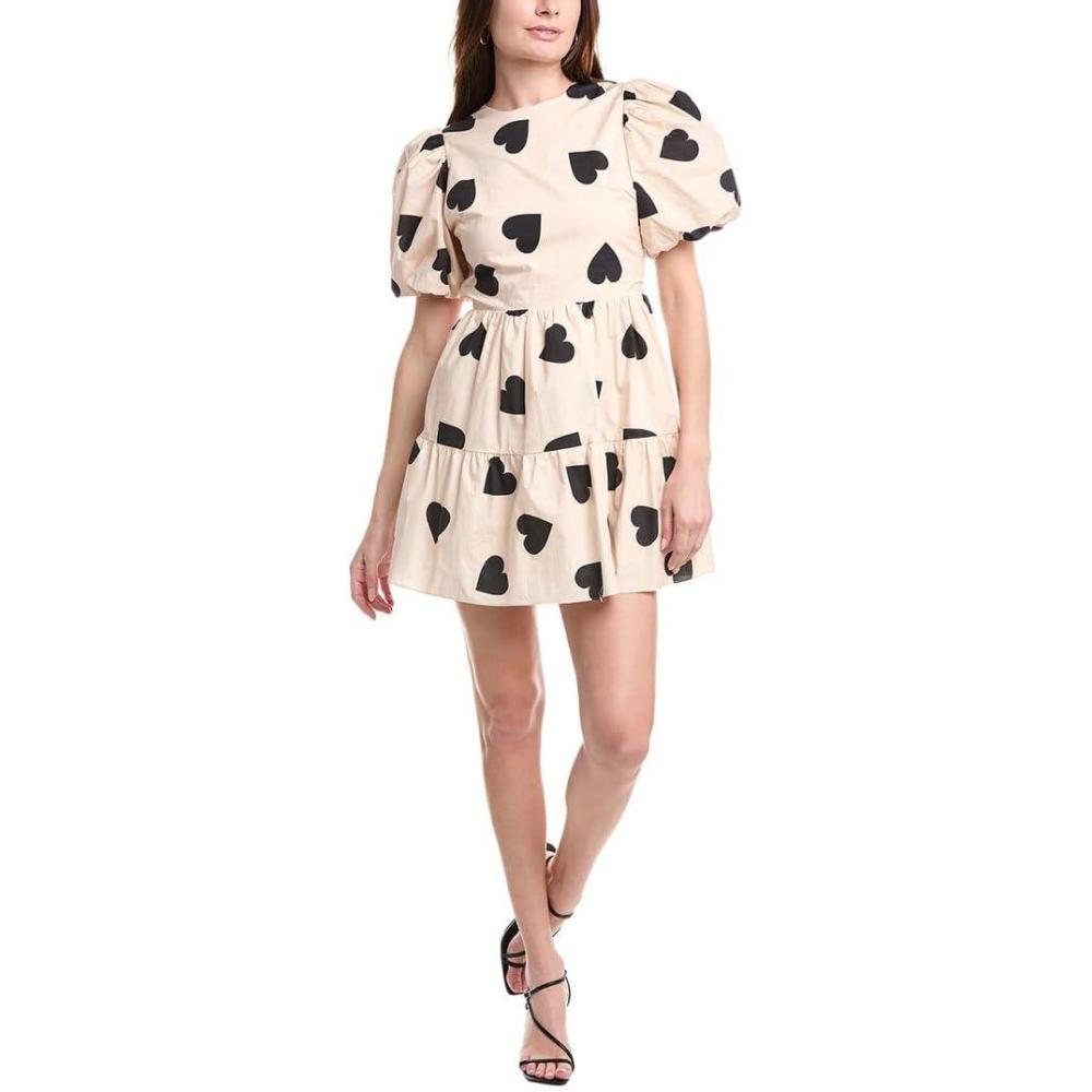imageEnglish Factory Mini DressBeigeBlack