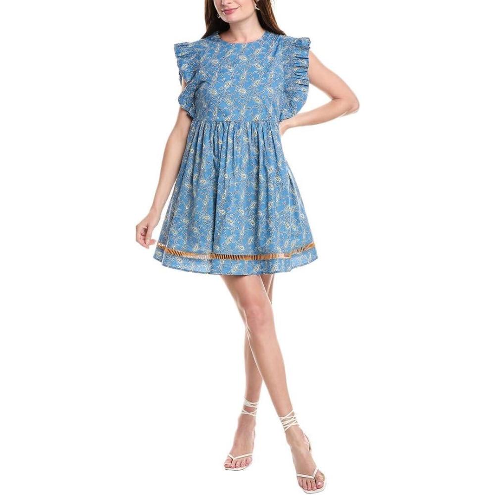 imageEnglish Factory Paisley Mini DressBlue Multi