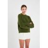 Comfortable Round Neck Sweater by ENGLISH FACTORY