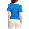 English Factory Asymmetrical Top(Blue)
