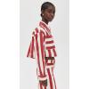 English Factory Women’s Bold Stripe Jacket(Red/White)