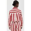 English Factory Women’s Bold Stripe Jacket(Red/White)