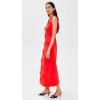 English Factory Women’s Bow Detailed Sleeveless Midi Dress(Red)