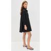 English Factory Women’s Bow Shirt Dress(Black)