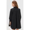 English Factory Women’s Bow Shirt Dress(Black)