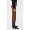 English Factory Women’s Faux Suede Midi Skirt(Brown)