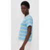 English Factory Women’s Jersey Stripe Top(Blue/Orange)
