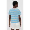 English Factory Women’s Jersey Stripe Top(Blue/Orange)