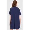 English Factory Women’s Kaftan Mini Dress(Navy)