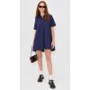 English Factory Women’s Kaftan Mini Dress(Navy)
