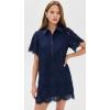 English Factory Women’s Navy Mini Dress(Navy)