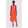 English Factory Women’s Sleeveless RIC Rac Dress(Orange)