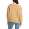 English Factory Women’s Whip Stitch Sweater, Camel/Cream, M