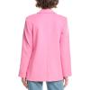Terry Round Collared Blazer(Pink)