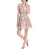 Endless Rose Floral Print Mini Dress(Multi)