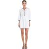 Endless Rose Poplin Shirt Dress(White)