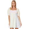 English Factory Multi Floral Print Mini Dress(Multi)