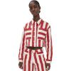 English Factory Women’s Bold Stripe Jacket(Red/White)