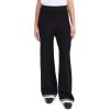 English Factory Women’s Contrast Stripe Detail Pants(Black/Ivory)
