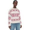 English Factory Women’s Motif Zip Up Sweater(Red/White)