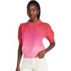 English Factory Women’s Ombre Sweater Top(Red/Pink)
