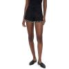 English Factory Women’s Stitch Detail Knit Shorts(Black/White)