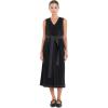 English Factory Women’s Stitch Detail Midi Dress(Black)