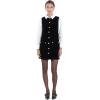 English Factory Women’s Velvet Mini Dress(Black)