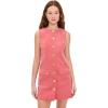 English Factory Women’s Velvet Mini Dress(Rose)
