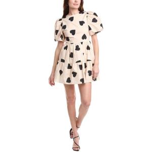English Factory Mini Dress(Beige/Black)
