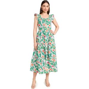 English Factory Women’s Back Bow Floral Midi Dress(Multi)