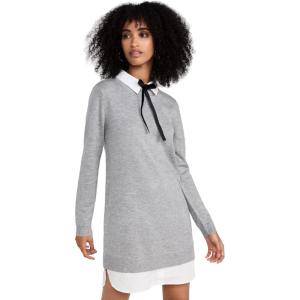 English Factory Women’s Combo Shirtdress(Heather Grey)