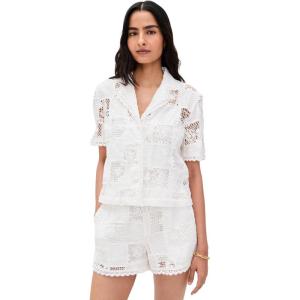English Factory Women’s Embroidered Shirt(White)