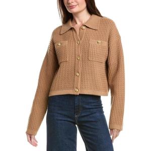 English Factory Womens Lady Jacket, L, Brown
