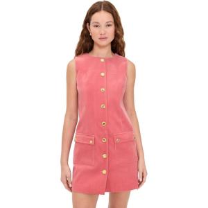 English Factory Women’s Velvet Mini Dress(Rose)
