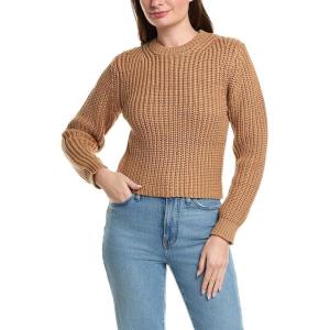 Round-neck Knit Sweater(Camel)