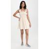 English Factory Women’s Ruffled Detail Mini Dress(Beige)