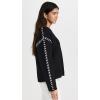 English Factory Women’s Whip Stitch Sweater(Black/White)