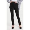 English Factory Women’s Front Slit Pants(Black)