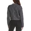 English Factory Womens Knit Cardigan, Xs, Gray