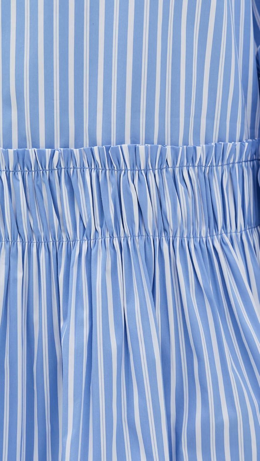 image:imageEnglish Factory Womens Stripe Balloon Mini Dress