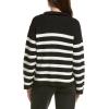 English Factory Womens Wool-Blend 1/2-Zip Sweater, Xs, Black