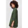 English Factory Women’s Crochet Accent Mini Dress(Olive)