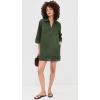 English Factory Women’s Crochet Accent Mini Dress(Olive)