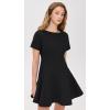 English Factory Women’s Flare Mini Dress(Black)