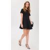 English Factory Women’s Flare Mini Dress(Black)