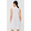 English Factory Women’s Scallop Detailed Halter Mini Dress(White)